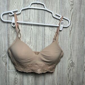 Women’s Bra Tan Lace NATORI Size 32 D